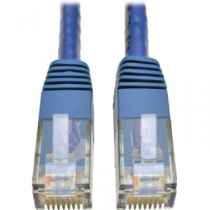 Tripp N200-075-BL Cat6 Gigabit Molded Patch Cable (rj45 Mm), Blue, 75 