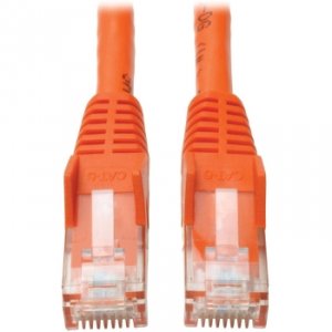 Tripp N201-035-OR Cat6 Gigabit Snagless Molded Patch Cable (rj45 Mm) -