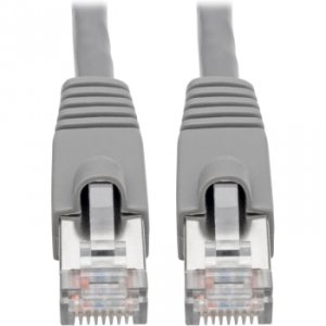 Tripp N262-001-GY Cat6a 10g-certified Snagless Shielded Stp Network Pa