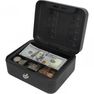 Royal RSCB-100 Compact Steel Cash Box 1bill