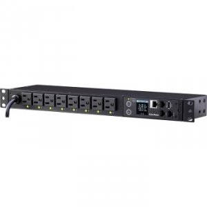 Cyberpower PDU41001 120v 8 Outlet Nema 12ft Cord 1u 3yr Wty