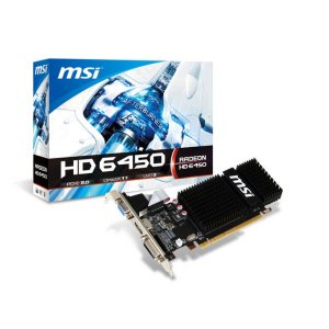 Msi R64523HP Amd Radeon Hd 6450 2gb Ddr3 Vgadvihdmi Low Profile Pci-ex