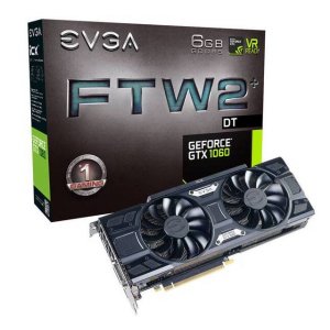 Evga 06G-P4-6766-KR Nvidia Geforce Gtx 1060 Ftw2 Dt Gaming 6gb Gddr5 D