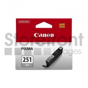 Original Canon 6517B001 Cli-251 Gray Ink Tank - Cartridge - For  Mg632