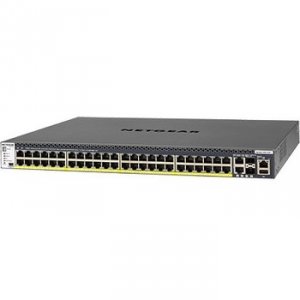 Netgear GSM4352PB-100NES 48x1g Poe+ Stackable Managed Switch With 2x10