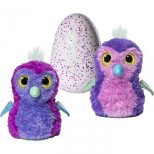 Spin 6037398 Hatchimal Glitterin Garden Penguala Pink Or Purple