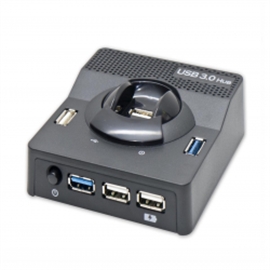 Syba SD-HUB20102 Accessory Sd Hub20102 Usb 30 20 Combo Port Hub With F