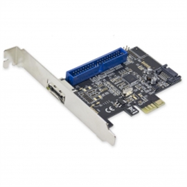 Syba SD-PEX50050 Pcie 2.0 X1, Sata6gbps, 1x Pata, 1x Sat