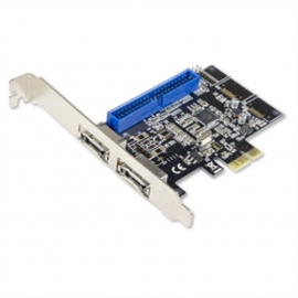 Syba SD-PEX50049 Pcie 2.0 X1, 1x Pata, And 2x E-sata Sat