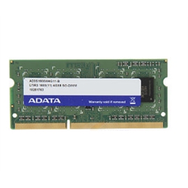 Adata AD3S1600W4G11-2 A-data Memory Ad3s1600w4g11-2 So-dimm 4gbx2 512x