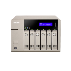 Qnap TVS-663-US Nas Tvs-663-us 6bay Amd X86 Dual Core 2.4ghz 4gb Ddr3 