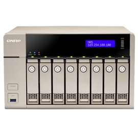 Qnap TVS-863-4G-US Nas Tvs-863-4g-us 8bay Amd X86 Quad Core 2.4ghz 4gb