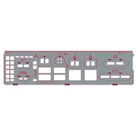 Supermicro MCP-260-00066-0B Accessory Mcp-260-00066-0b 1u Io Shield Fo