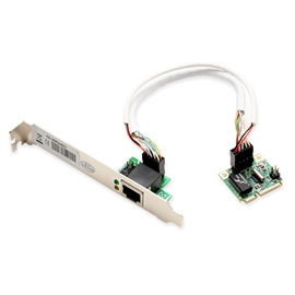 Syba SD-MPE24031-PCO Io Card Sd-mpe24031-pco Mini Pci-express Gigabit 