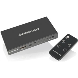 Iogear GHDSW4K4 4port4k Hdmi Switch And Remote