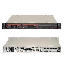 Supermicro SYS-5015B-T Server Barebone System 5015b T 1u Intel Xeon 32