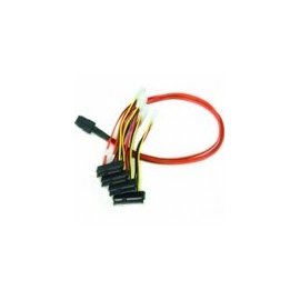 Lsi LSI00179 Cable Lsi-8087-8482p-1m Minisas To X4 Sas Wpowerconnector