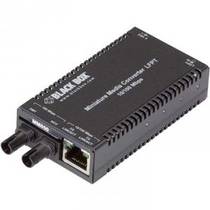 Black LHC040A-R3 Media Conv, 10100 Mbps Txsx Mm 850nm 300m St