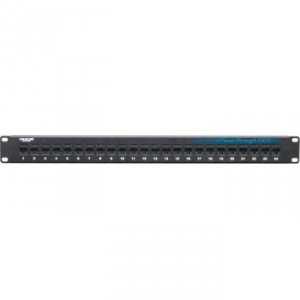 Black JPM818A Cat6 Unshield 24 Port Feed-thro