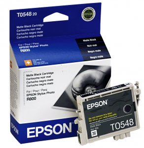 Original Epson T054820 Ink, , Matte Black, 400 Pg Yield