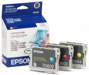 Epson EPST060520 Sd Three Color Multipack