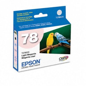 Original Epson EPST078620 Sd Yld Lt Magenta Ink