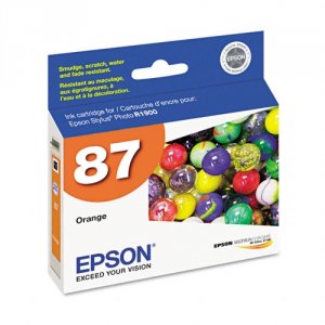 Epson T087920 Ink, , Orange, Gloss Optimizer,