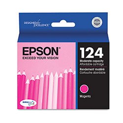 Original Epson EPST124320 Lw Yld Magenta Ink