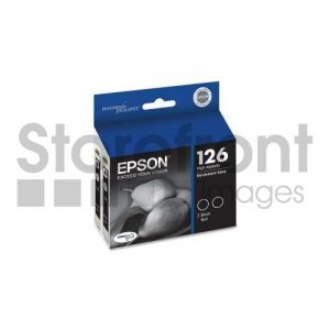 Original Epson T126120-D2 Durabrite 126 Ink Cartridge - Inkjet - 370 P