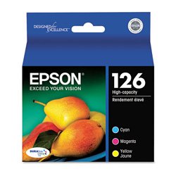 Epson EPST126520 Hi Three Color Multipack