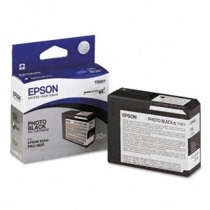 Original Epson T580100 Photo Black Ultrachrome Ink Cartridge 80 Ml - S