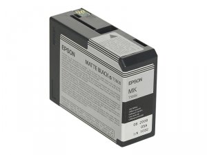 Original Epson T580800 Matte Black Ultrachrome Ink Cartridge 80 Ml - S