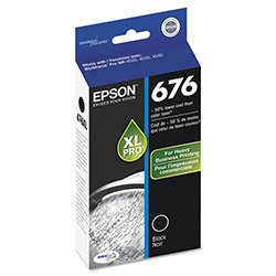 Original Epson EPST676XL120 Hi Yld Black Ink