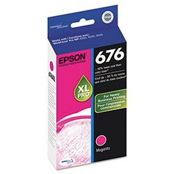 Original Epson EPST676XL320 Hi Yld Magenta Ink