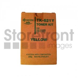 Original Kyocera TK621Y Yellow Toner For The  Kmc2030 Kmc3130 Avg Yiel