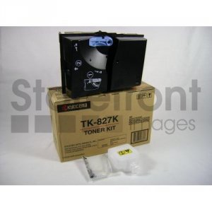 Original Kyocera TK827K Toner, Tk-827k, 1t02fz0us0, 15,000 Pg Yield