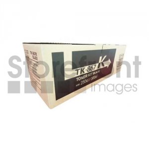 Original Kyocera TK867K Toner, , 1t02jz0us0, Black, 20,000 Pg Yield