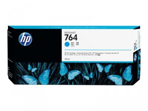 Original Hp C1Q13A Hp 764 () Cyan Ink Cartridge