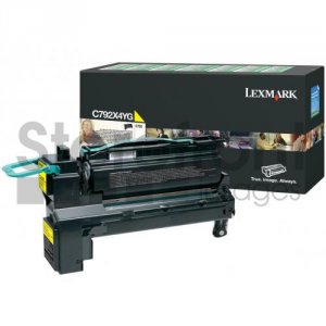 Original Lexmark C792X4YG Extra High Yield Return Program Toner Cartri