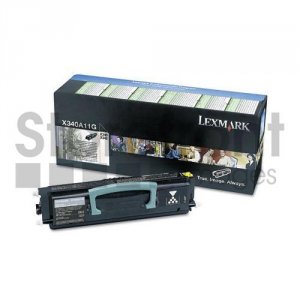 Original Lexmark X340A11G Toner Cartridge - Black - 2500 Pages - For  