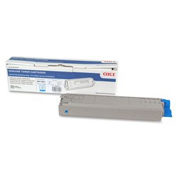 Original Okidata 44844511 Oki Cyan Toner For C831dn, C831n, Mc873dn, M