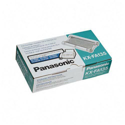 Original Panasonic KXFA135 Kx-fa135 Black Thermal Transfer Ribbon Cart