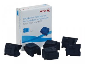 Original Xerox 108R01014 Ink, , Cyan, 16,800 Pg Yield, 6pk