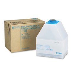 Original Ricoh 885375 Toner, , Type 105, Cyan, 10,000 Pg Yield