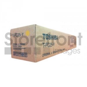 Original Toshiba Tfc25y Yellow Toner Cartridge For Use In Estudio 2040