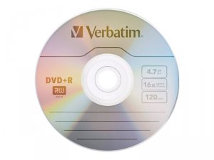 Verbatim 95032 Azo Dvd+r, , 4.7gb, 16x, Branded, 10pk Spindle Box, Taa