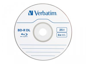 Verbatim 97335 Bd-r Dl, , 50gb, 6x, Branded, 10pk Spindle Box, Taa