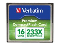 Verbatim 97982 Premium Compactflash Memory Card, , 16gb, 66x, Taa