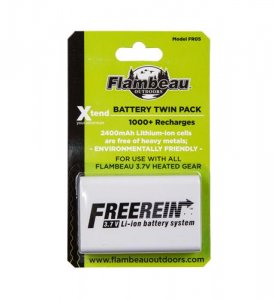 Flambeau FL-FR05 3.7v Freerein Battery Twin Pack