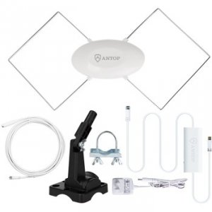 Ato AT-408B Antop At-408b 4k Hdtv Antenna   Butterfly Amplified Outdoo